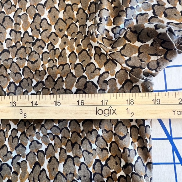 MONCLER ANIMAL PRINT MAGLIA TEE SZ M BLACK BROWN AUTHENTIC COTTON UNISEX - Picture 9 of 9